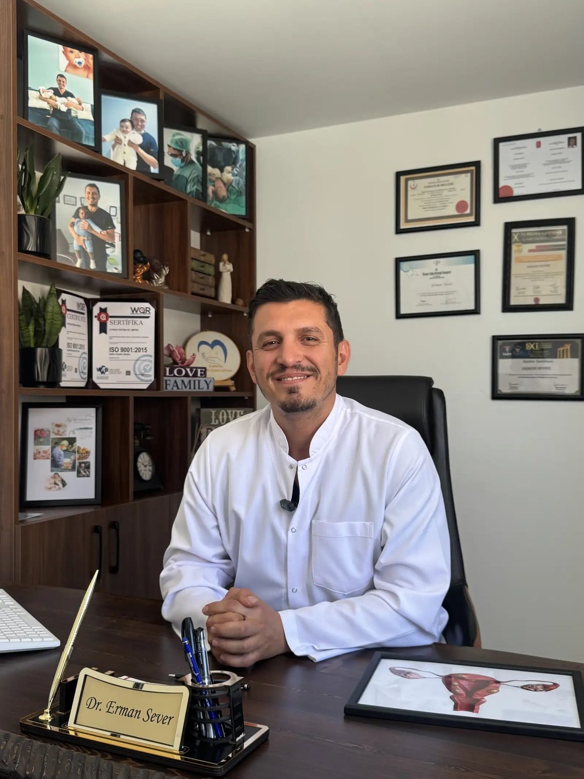 Op. Dr. Erman Sever — Kadın Hastalıkları, Doğum ve Tüp Bebek Uzmanı